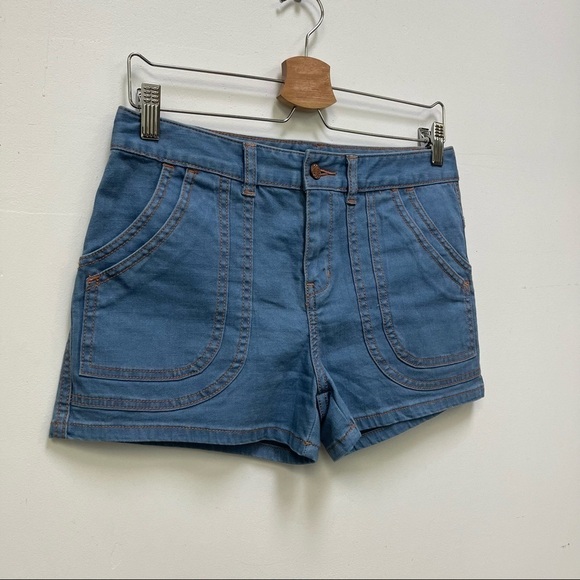 Lux Denim Shorts - Picture 2 of 7